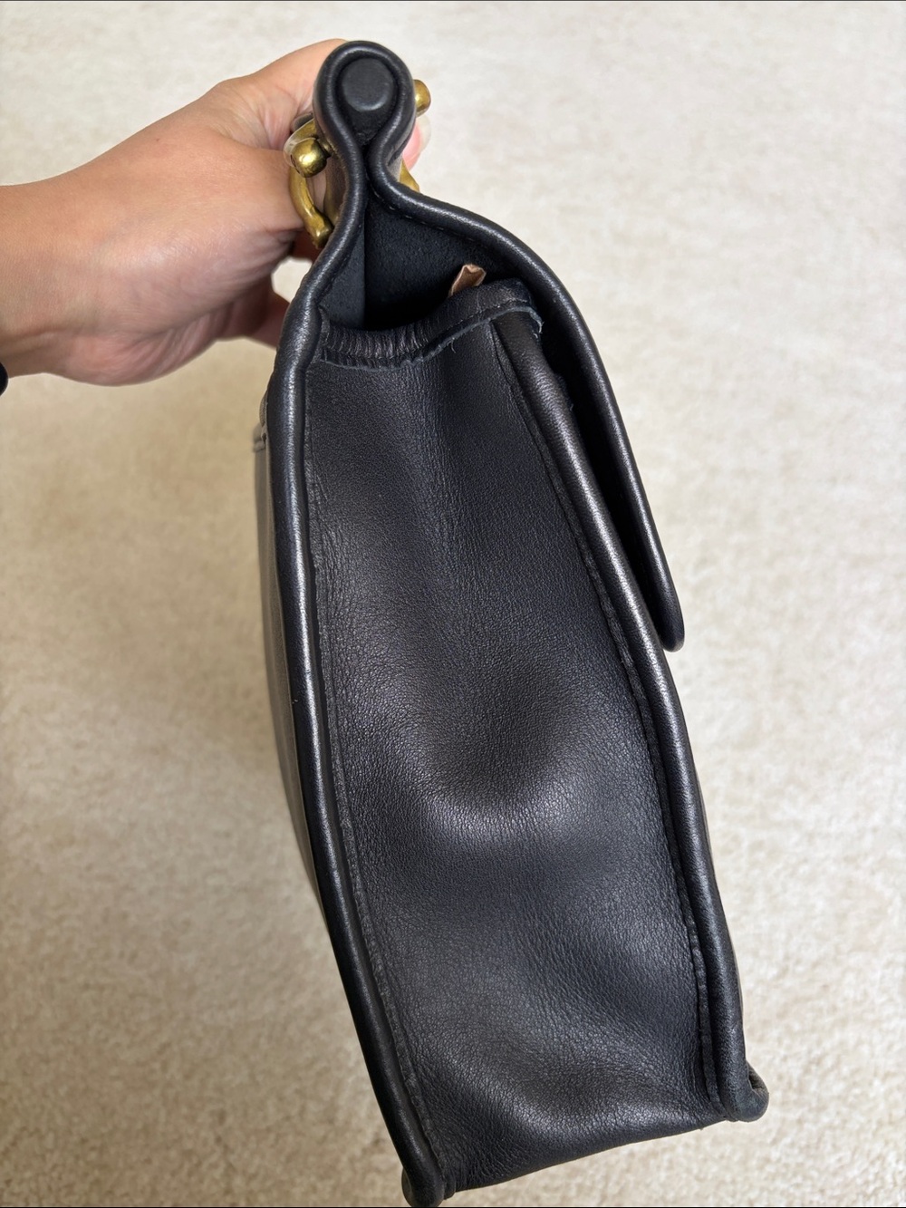 Vintage coach Willis bag black no hang tag - Picture 4 of 10